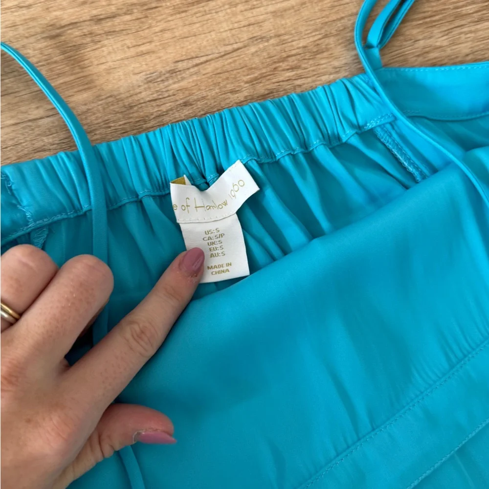 House of Harlow Two Piece Blue Pant Set - Picture 8 of 11